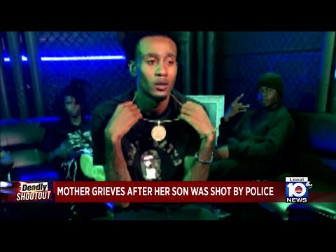 Grieving mother in Miami Gardens: ‘I watched them kill my son’ 