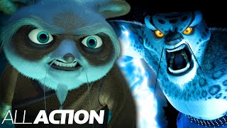 Master Shifu Fights Tai Lung For The Dragon Scroll | Kung Fu Panda (2008) | All Action