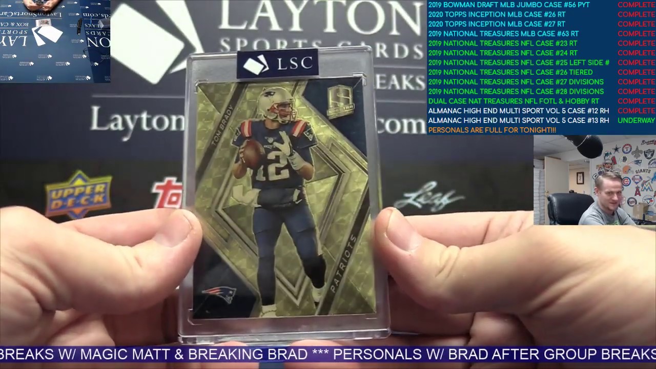 The Sports Card Almanac High End Multi Sport Volume 5 3 Box Case Break