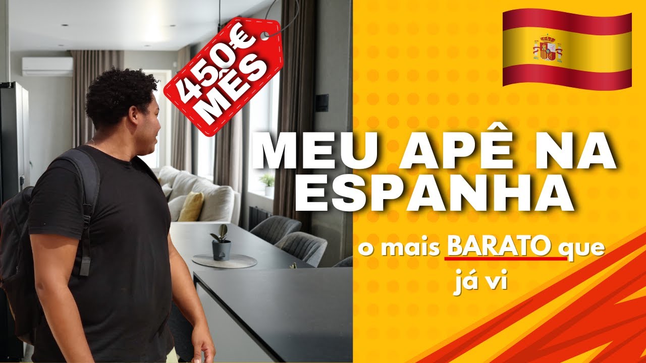 TOUR PELO MEU APARTAMENTO NA ESPANHA 🇪🇸 + PREÇOS DE ALUGUEL EM 2025” #brasileironaespanha