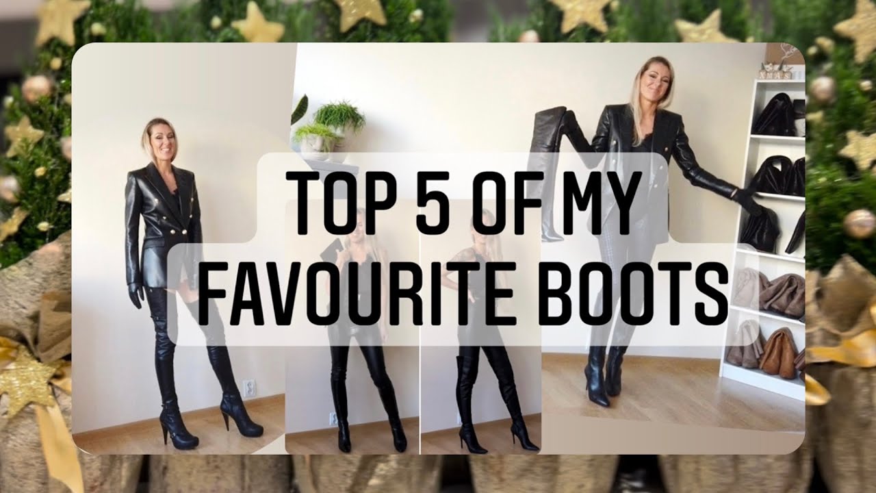 VLOGMAS #2 MY TOP 5 FAVOURITE BOOTS Louboutin Casadei or Fernando Berlin