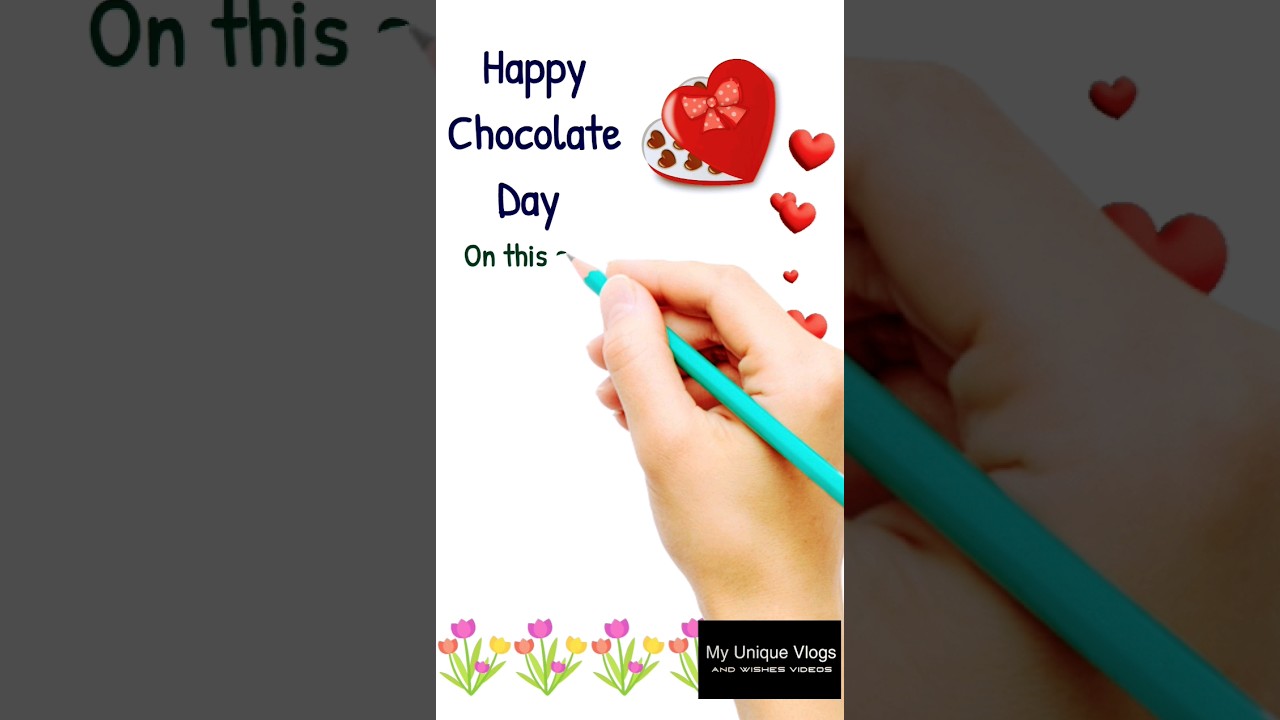 Happy🍭 Chocolate Day wishes for love💞 #valentine