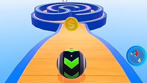 Sky Rolling Ball 3d Gameplay SpeedRun Level 216