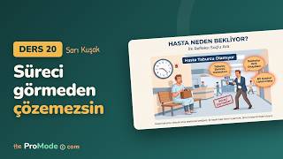 Süreci görmeden problemi çözememe riski | Yalın Altı Sigma Sarı Kuşak Dersi #20