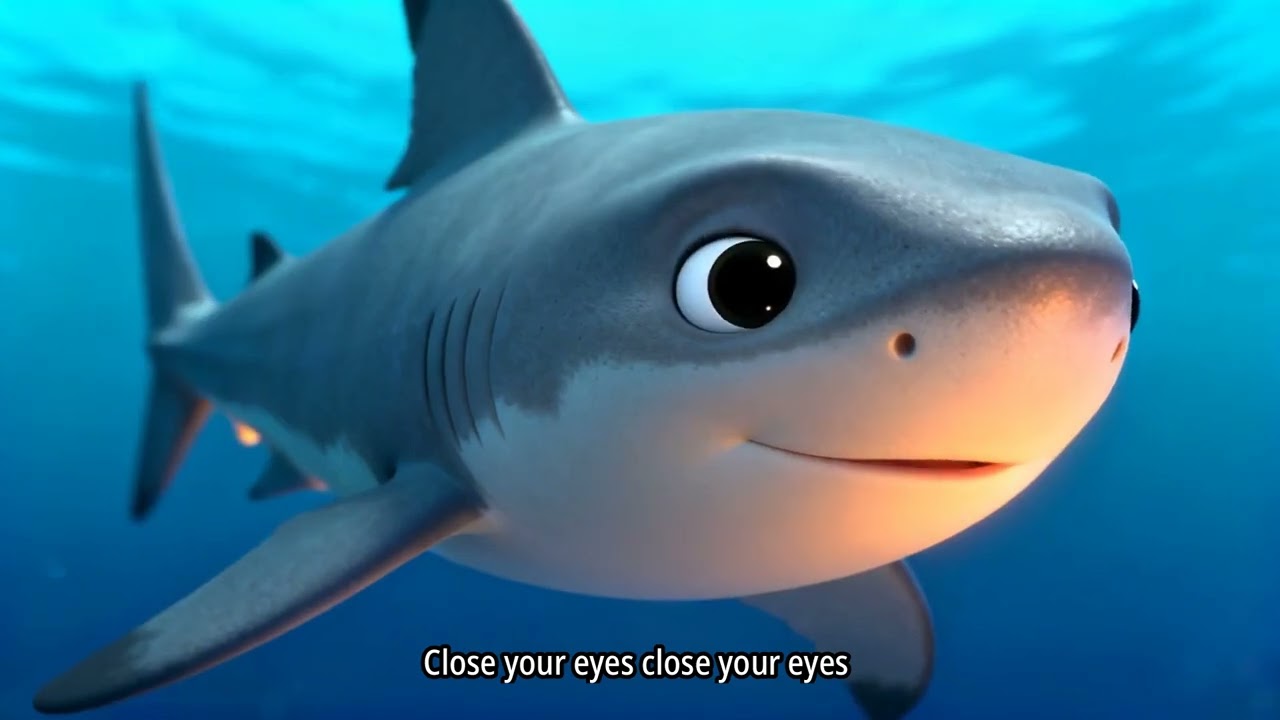 Baby Shark Goes to Sleep | Soothing Lullaby for Babies | Kids Songs