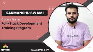 Grras Solutions Full-stack Development students Testimonials | Students' feedback about training.