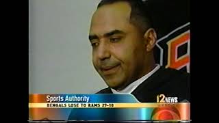 2003   Cincinnati Bengals  at  St Louis Rams   Week 16