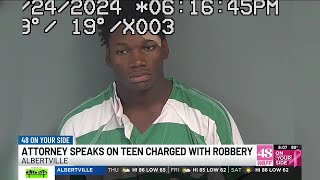 Attorney speaks on Albertville student charged with armed robbery and bringing loaded weapon to c...