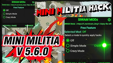 Mini Militia Mod Menu v5.6.0 | Mini Militia Mod Menu