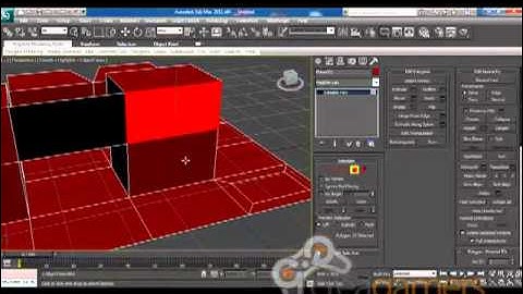 3D Max 2011 - Edit Poly - Edit Polygon.mp4