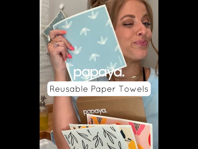 Papaya Reusable Paper Towels