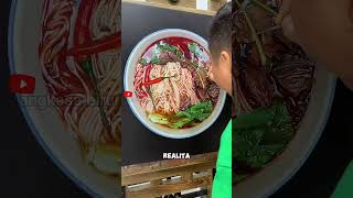 A Lifelike Painting of a Bowl of Noodles: Hyperrealism Technique Goes Viral! #uniquefacts #viralp...