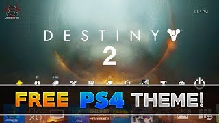 Destiny 2 FREE PS4 Dynamic Theme! - How To Get This Awesome PS4 Dynamic Theme FREE!