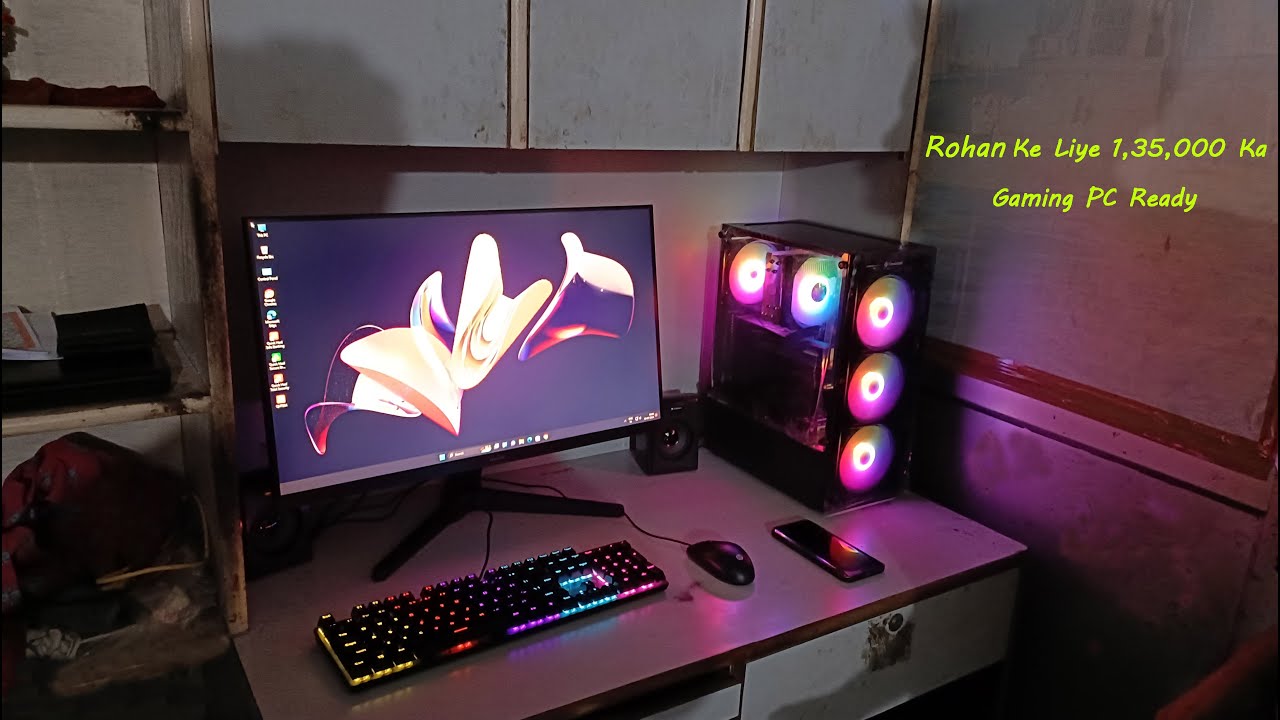 Pc Rohaan Finally Rohan Ke Liye 1,35,000 😮 Ka Gaming PC Ready Kera Diya 🔥 - YouTube