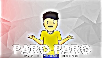 PARO PARO 🔥| F.T - RG BUCKET LIST
