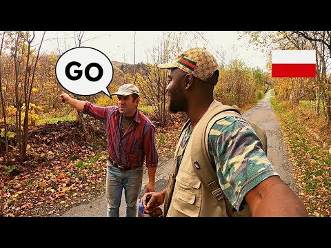 Foreigner Caught Trespassing Inside a Polish Village (Risky Adventure)