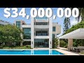 Ultra Luxury in Miami Beach Florida | $34 Million MEGA Mansion