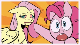 FLUTTERSHY EATS THE FORBIDDEN BROWNIE! | MLP Animation