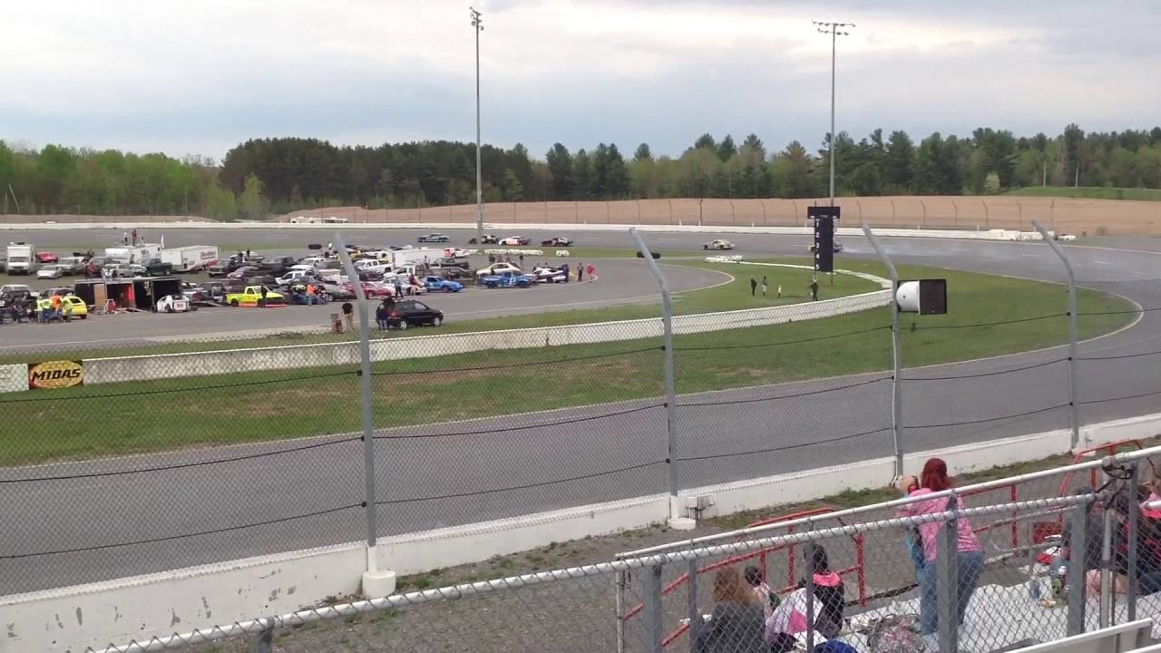 Adk Direct Raceway Heat Race from Adirondack International Speedway - YouTube