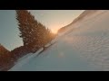 Дрон с камерой.СНЕЖНЫЕ ГОРЫ.