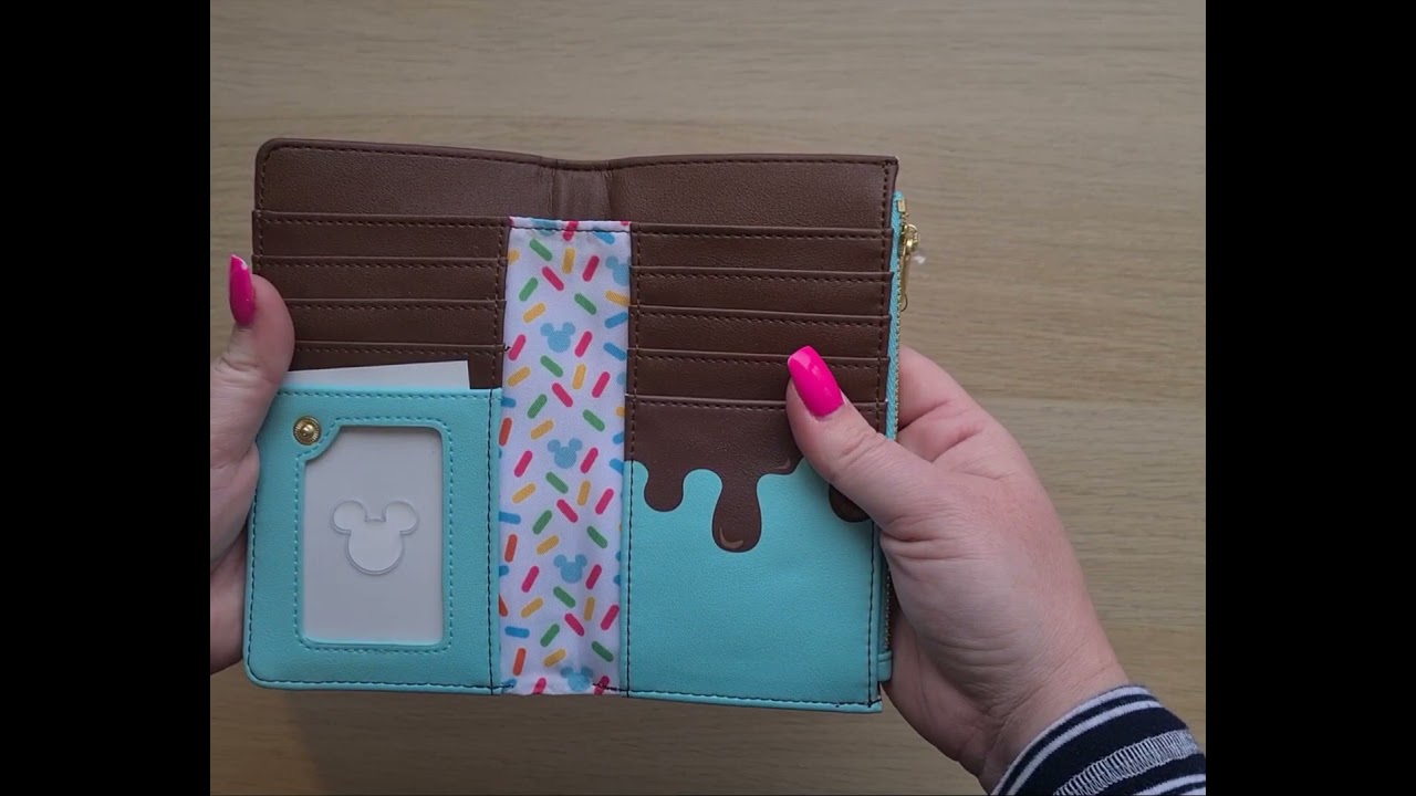 Minnie Sweets Ice Cream Disney Loungefly Wallet