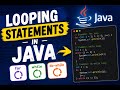 Looping Statements -- JAVA