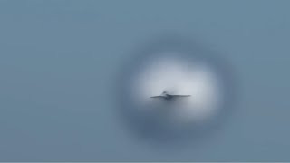 FA-18 Super Hornet breaking the sound barrier
