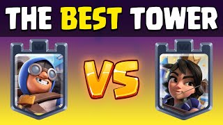 Cannoneer VS Princess Tower, Which Is The Best? | Clash Royale Olimpics