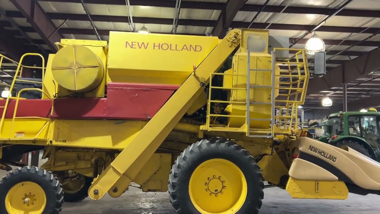 New Holland TR86 Twin Plot Research Combine