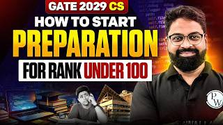 GATE 2029 Computer Science Preparation | Roadmap for Top 100 Rank