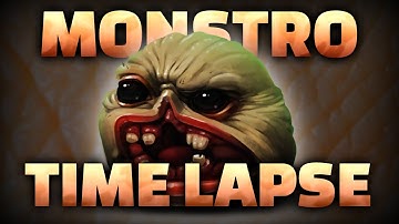 The Binding of Isaac - Monstro animation timelapse