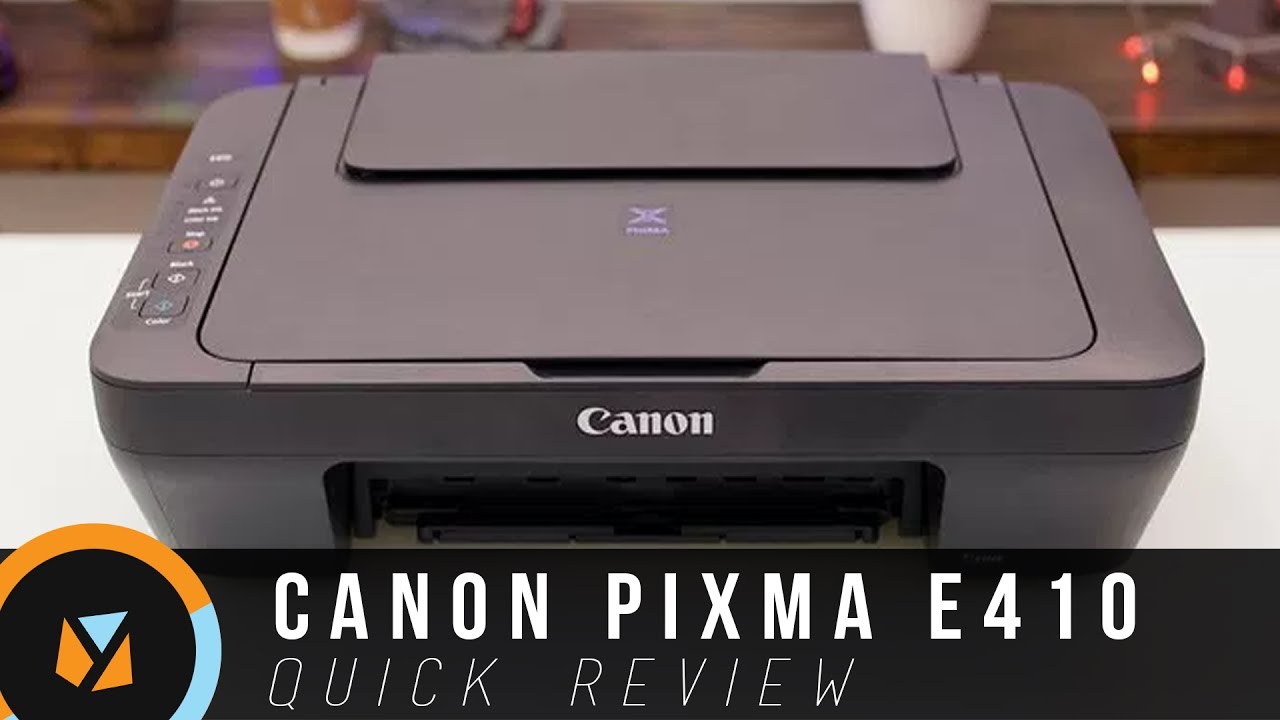 Canon Pixma E410 Review Youtube