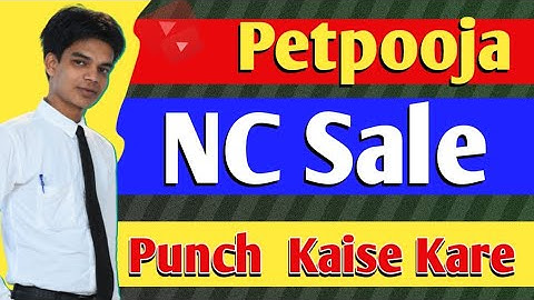 Petpooja nc sale entery Kaise kare | petpooja billing software | How Add  Nc sale in petpooja