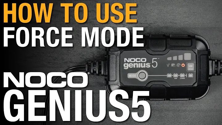How to use force mode on your NOCO GENIUS5
