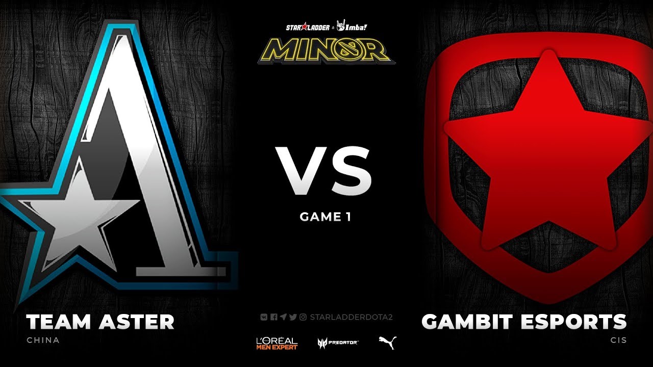 [RU] Team Aster vs Gambit Esports, Game 1, StarLadder ImbaTV Dota 2 Minor Season 3
