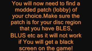 [PS3] Have your own Modded lobby On 3.55