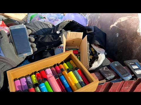 Как я зарабатываю лазая по мусоркам Краснодара ? Dumpster Diving RUSSIA #24