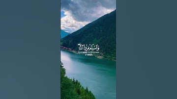 واستغفروا الله ان الله غفور رحيم | قران كريم | شريف مصطفى | حالات واتس | راحة نفسية #شريف_مصطفى