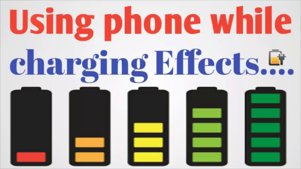 Using phone while charging Effects .. YouTube