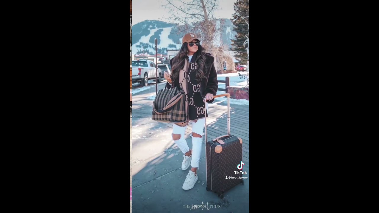 10 ideas de outfits para viajar cómoda en invierno #outfit #shorts #outfitdeinvierno #invierno