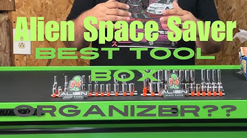 The BEST way to organize your tools - Alien Space Saver Review