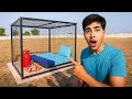 Overnight Survival Challenge in Jungle Cage 😱 – No Exit!