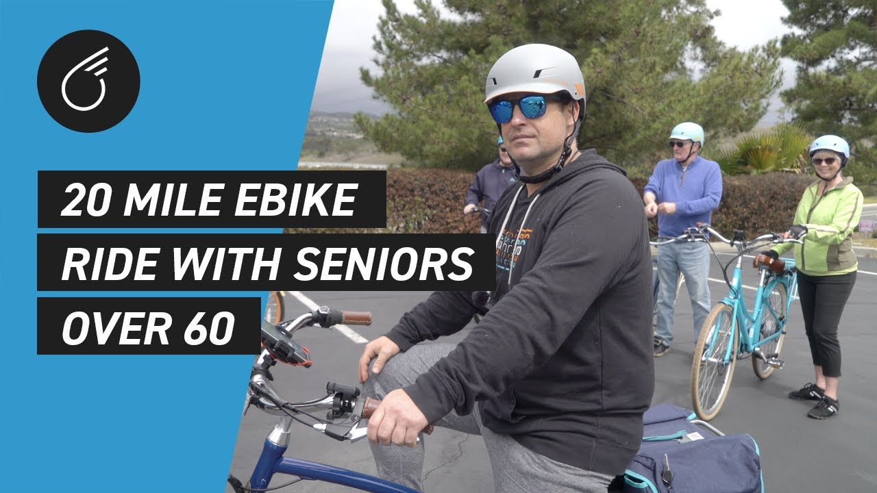 20 Mile Ebike Ride With Seniors Over 60 Electric Bike Ride Along