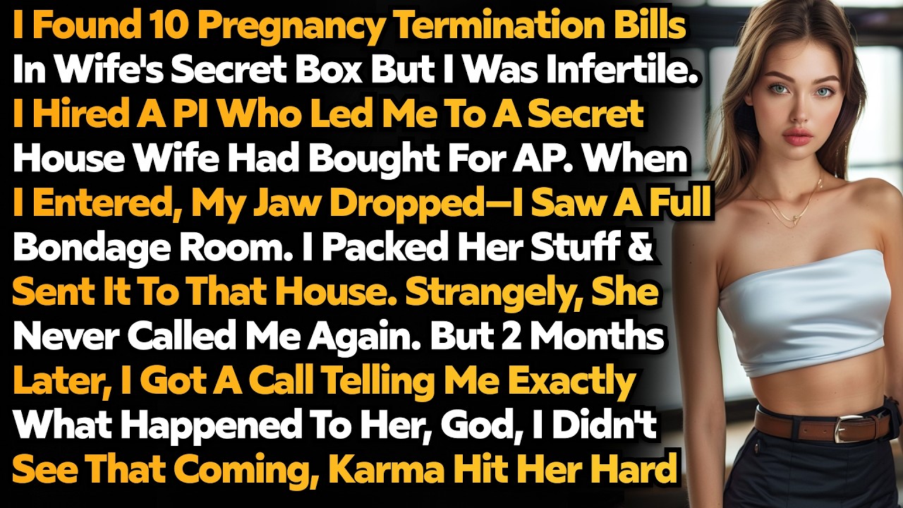 Husband Found Cheating Wife's Secret Box W/ Medical Bills; He Got Revenge & Vanished. Audio Story