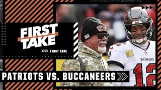 Could the Patriots go further than the Bucs in the NFL playoffs? First Take debates