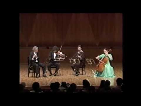 Mozart　Flute Quartet in G Major K.285a　Aurèle Nicolet／Mozart Trio