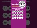 Lotofácil resultado Concurso 3710 14/06/2026