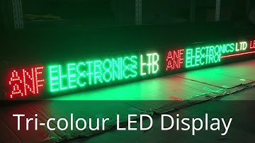 P10 Tri-colour LED Display
