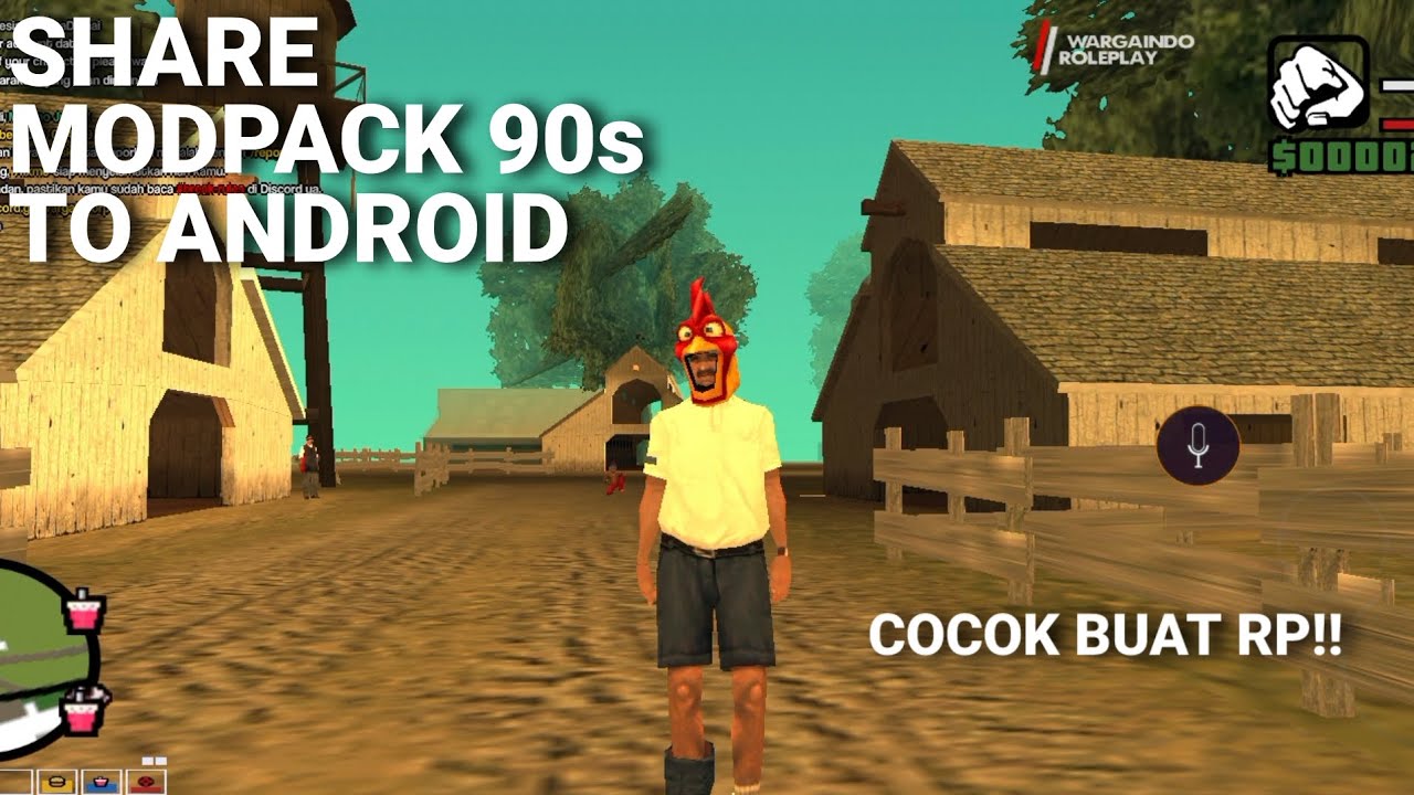 MODPACK GTA SAMP STYLE 90s SIMPLE | GTA SAMP ANDROID 