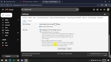 How To Enable Gmail Offline Mode